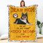 Border Collie 2-Dog Mom Ever Blanket