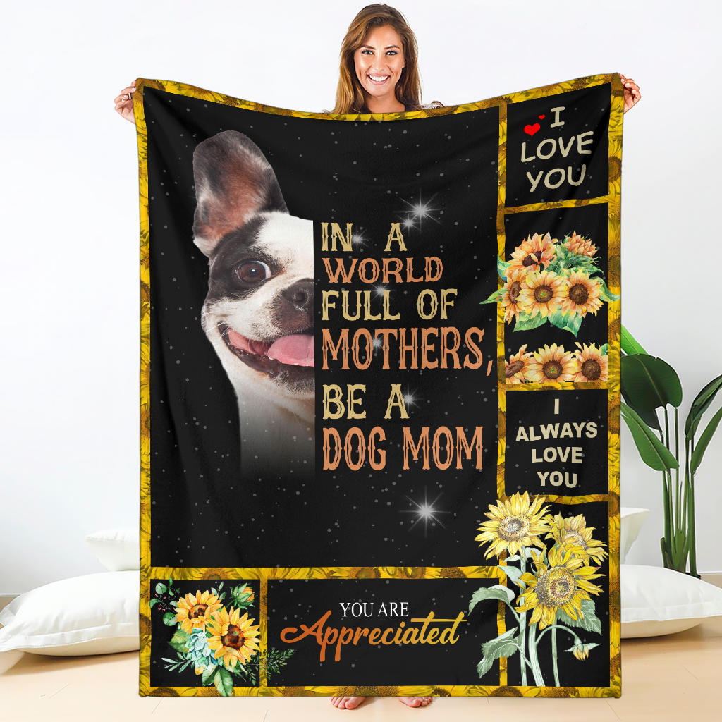 French Bulldog-A Dog Mom Blanket