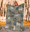 Schipperke Camo Blanket