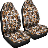 Treeing Walker Coonhound Full Face Car Seat Covers