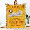 Poodle 3-Dog Mom Ever Blanket