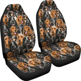 English Cocker Spaniel 1 Full Face Car Seat Covers