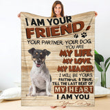 Jack Russell Terrier-My Love Blanket