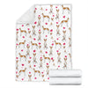 Ibizan Hound Heart Blanket