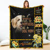 Poodle Crossbreed-A Dog Mom Blanket