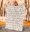 Samoyed Full Face Blanket