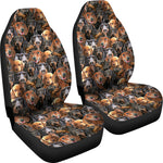 Dachshund Full Face Car Seat Covers
