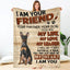 Miniature Pinscher-My Love Blanket