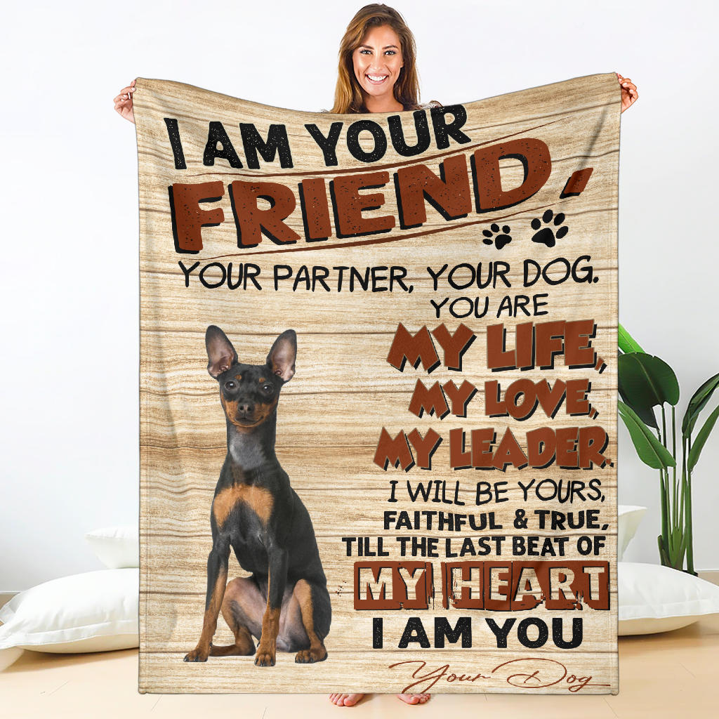 Miniature Pinscher-My Love Blanket