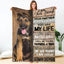 German Shepherd-Your Partner Blanket