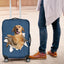 Labrador Retriever Torn Paper Luggage Covers