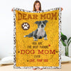 Staffordshire Bull Terrier-Dog Mom Ever Blanket