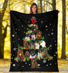Newfoundland Christmas Tree Blanket