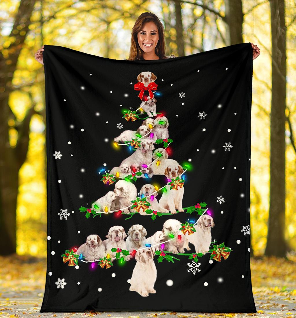 Clumber Spaniel Christmas Tree