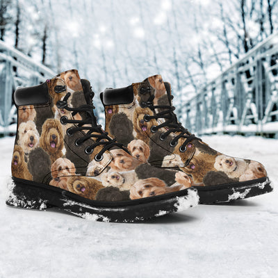 Labradoodle Full Face All-Season Boots