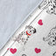 Dalmatian Heart Blanket