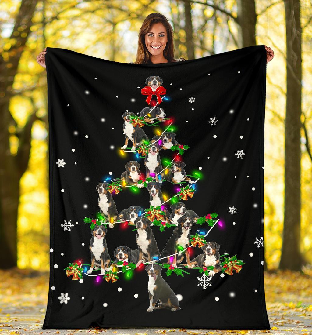 Greater Swiss Mountain Dog Christmas Tree