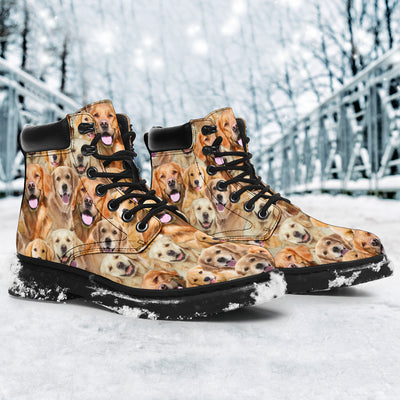 Golden Retriever Full Face All-Season Boots