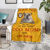 English Bulldog-Dog Mom Ever Blanket