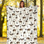 English Springer Spaniel Paw Blanket