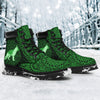 German Shepherd Mandala Green All-Season Boots