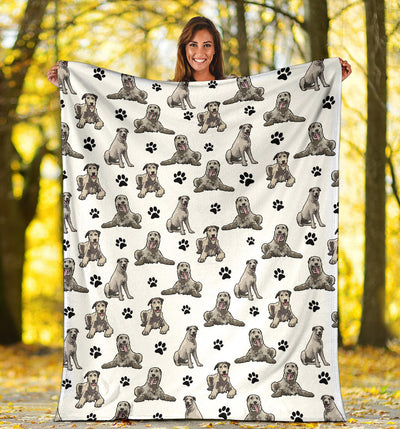 Irish Wolfhound Paw Blanket
