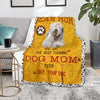 Old English Sheepdog-Dog Mom Ever Blanket
