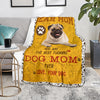 Pug 2-Dog Mom Ever Blanket