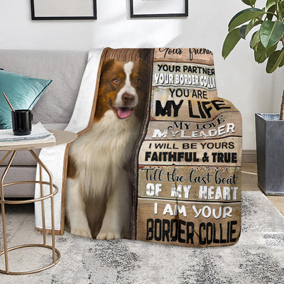 Border Collie 2-Your Partner Blanket