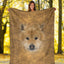 Eurasier Face Hair Blanket