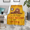 Poodle 2-Dog Mom Ever Blanket