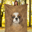 Cavalier King Charles Face Hair Blanket