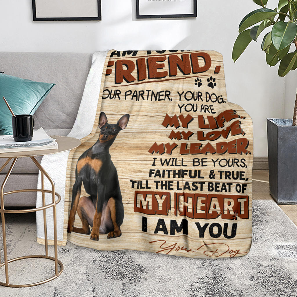 Miniature Pinscher-My Love Blanket