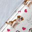 St Bernard Heart Blanket