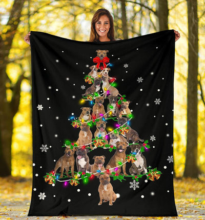 Staffordshire Bull Terrier Christmas Tree