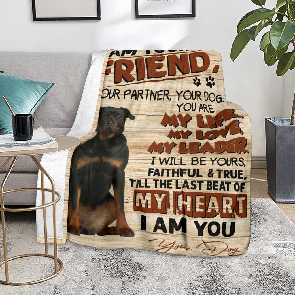 Rottweiler 2-My Love Blanket