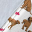 Rhodesian Ridgeback Heart Blanket