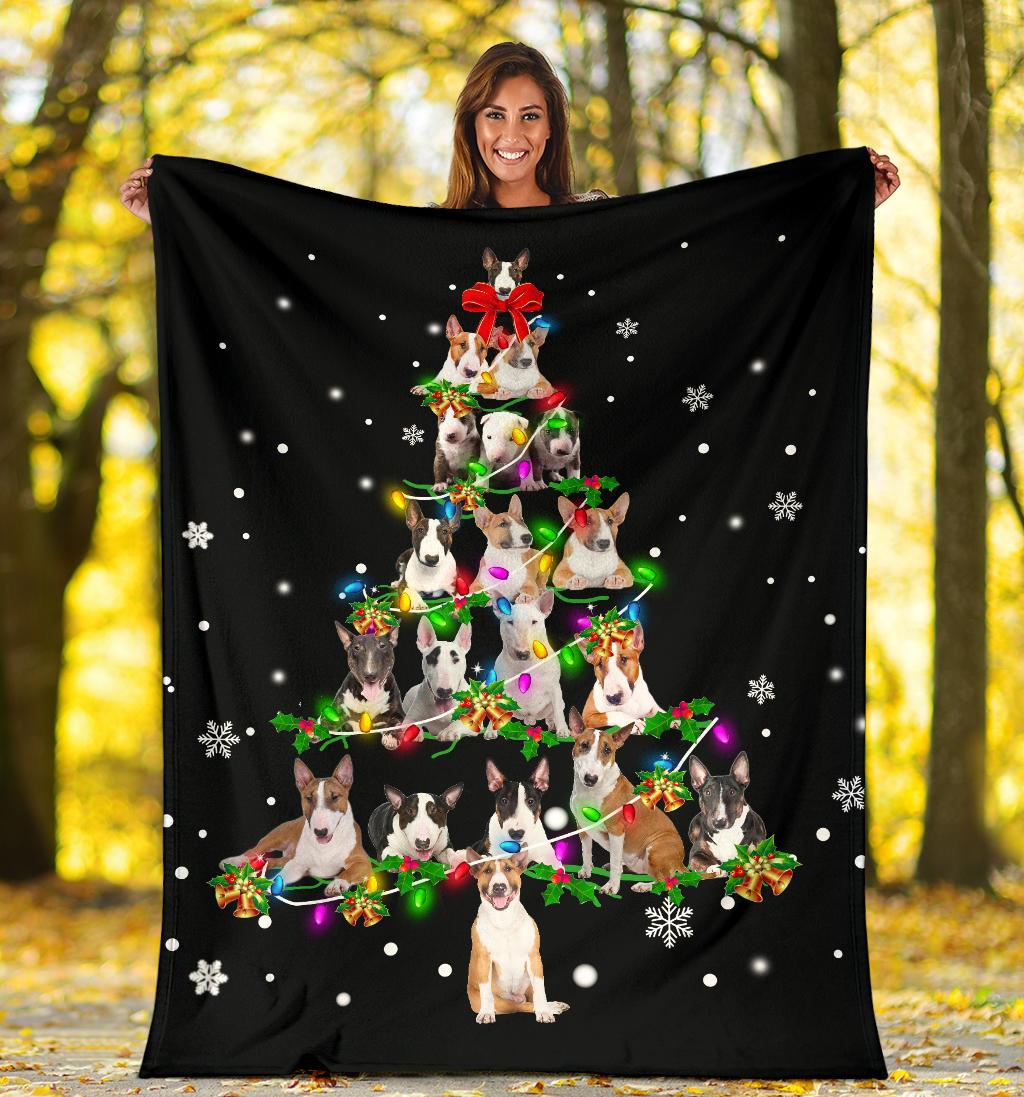 Bull Terrier Christmas Tree