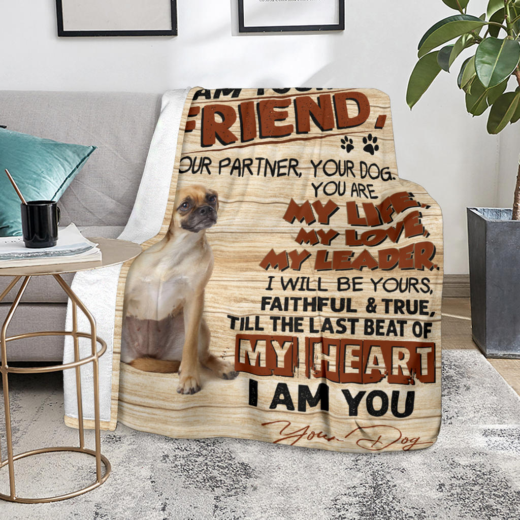 Puggle-My Love Blanket