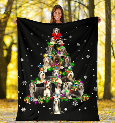 Bearded Collie Christmas Tree