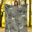 Black Russian Terrier Camo Blanket