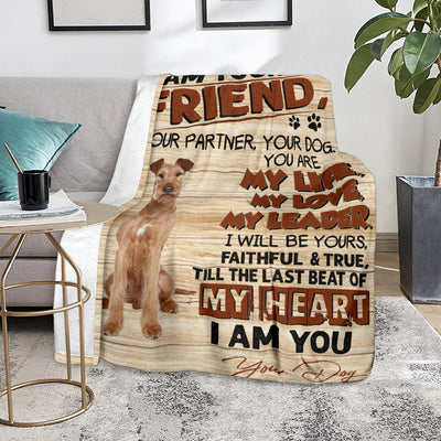 Irish Terrier-My Love Blanket