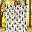 Doberman Pinscher Paw Blanket