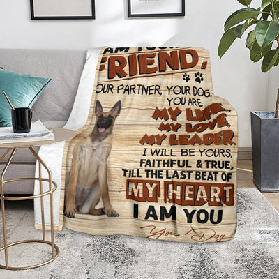 Belgian Shepherd-My Love Blanket