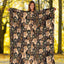 Tibetan Mastiff Full Face Blanket