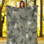 German Longhaired Pointer Camo Blanket