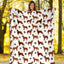 Irish Setter Paw Blanket