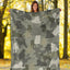 Brussels Griffon Camo Blanket