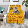 Miniature Schnauzer-Dog Mom Ever Blanket