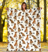 Rhodesian Ridgeback Paw Blanket